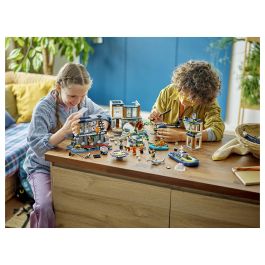 LEGO 60419 City Prisión de Policía de Aguas Profundas Juguete con Helicóptero Barco 7 Minifiguras Figura de Perro