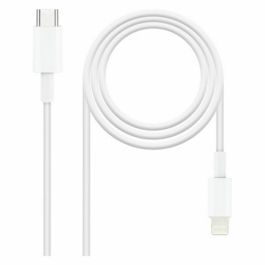 Cable Lightning NANOCABLE 10.10.0601 1 m Blanco Precio: 5.50000055. SKU: S0229816