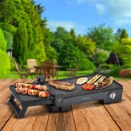 Ariete 1916 Multi Grill Eléctrico 3 en 1, Plancha y Parrilla con Placas Antiadherentes
