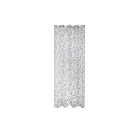 DKD Home Decor Cortina Alpino Azul Blanco 270 x 140 cm Poliéster 75gsm Estilo Barroco (2 Unidades)