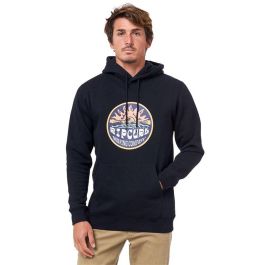 Sudadera con Capucha Hombre Rip Curl Down The Line Negro 45