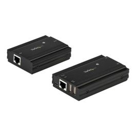 StarTech.com Hub Extensor USB 2.0 de 4 Puertos a 100m por RJ45 Ethernet Cat5e/Cat6