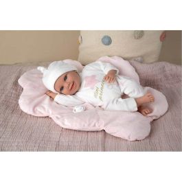 Muñeca elegance 40 cm colin rosa c/cojin (muñeco de peso)