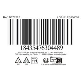 Inde Cacerola Acero Inoxidable 28 cm (10L) "New Neron" con Tapa