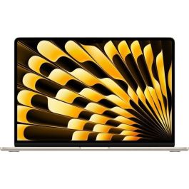 Apple - MacBook Air M4 de 15,3" (2025) - 16 GB de RAM - 256 GB de almacenamiento - CPU de 10 núcleos - GPU de 10 núcleos - Starlight Apple - MacBook Air M4 de 15,3" (2025) - 16 GB de RAM - 256 GB de almacenamiento - CPU de 10 núcleos - GPU de 10 núcleos - Starlight