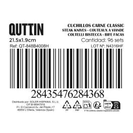 Set de 2 Cuchillos para Carne Classic - Inde (12 Cajas) Set de 2 Cuchillos para Carne Classic - Inde (12 Cajas)