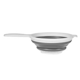 Kinvara Colador Plegable con Mango 20 cm, Blanco/Gris, Plástico (PP, TPR) (24 Unidades) Kinvara Colador Plegable con Mango 20 cm, Blanco/Gris, Plástico (PP, TPR) (24 Unidades)