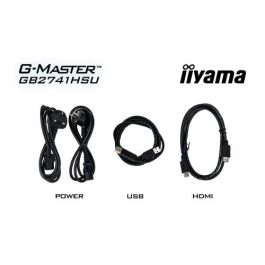 iiyama GB2741HSU-B1 Monitor 27" WQHD (2560x1440) IPS 144Hz 1ms MPRT Altavoces Soporte Ajustable Flicker-Free Low Blue Light Negro
