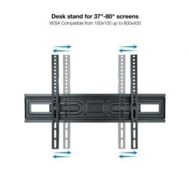 TOOQ SOPORTE PARED PANTALLAS 37-80" GIRA/INCLI NEGRO TOOQ SOPORTE PARED PANTALLAS 37-80" GIRA/INCLI NEGRO