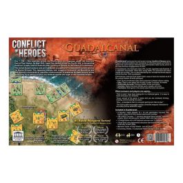 Academy Games Conflict of Heroes Guadalcanal Pacific 1942 Juego de Mesa Estrategia Segunda Guerra Mundial