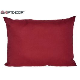 Giftdecor Cojín Terciopelo Rojo 60 x 45 cm (Set de 6)