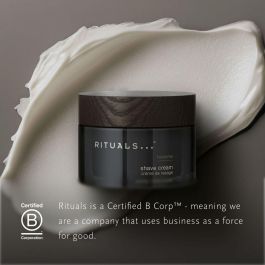 Rituals HOMME Crema de Afeitar 250ml - Afeitado Suave, Sin Irritaciones, Piel Hidratada y Calmada. Con Ginseng + Hydra y Bisabolol. 97% Natural.