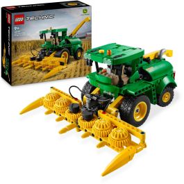 LEGO Technic 42168 John Deere 9700 Forage Harvester con dirección trasera y cabezales para maíz, juguete construcción +9 años