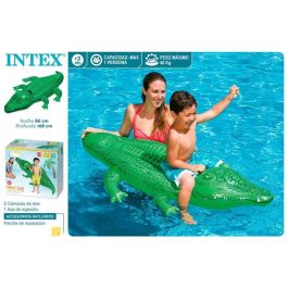 Figura hinchable cocodrilo 168x86 cm (+ 3 años) Figura hinchable cocodrilo 168x86 cm (+ 3 años)