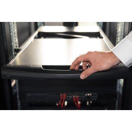 Digitus Modularized 43,2cm (17") TFT console with 16 port KVM, ES keyboard, RAL 9005 black Digitus Modularized 43,2cm (17") TFT console with 16 port KVM, ES keyboard, RAL 9005 black