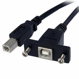 Cable USB Startech USBPNLBFBM1 USB B Negro Cable USB Startech USBPNLBFBM1 USB B Negro