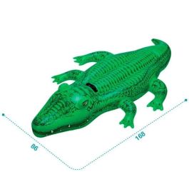 Figura hinchable cocodrilo 168x86 cm (+ 3 años) Figura hinchable cocodrilo 168x86 cm (+ 3 años)