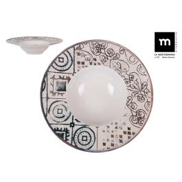 Plato Pasta Risotto Grecia Bari 28 cm - La Mediterranea (6 Unidades) Precio: 30.68999956. SKU: B1JW3KKKPJ