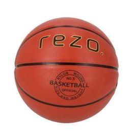 Baloncesto - REZO - Caucho - Talla 5 - Marrón - Versátil Baloncesto - REZO - Caucho - Talla 5 - Marrón - Versátil