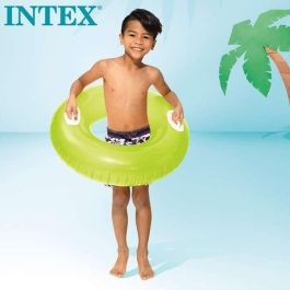 Flotador rueda neón 76 cm con asas (+8 años) - modelos surtidos Flotador rueda neón 76 cm con asas (+8 años) - modelos surtidos
