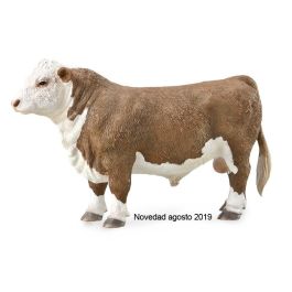 Collecta 88861 Toro Hereford Figura de Animal de Granja L Pintada a Mano Réplica Realista para Coleccionistas Niños +3 Años Precio: 7.9618. SKU: B17CYXQ558