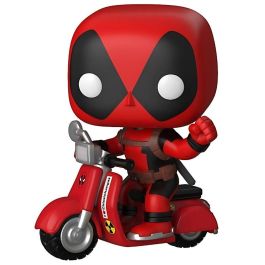Figura POP Marvel Deadpool & Scooter Figura POP Marvel Deadpool & Scooter
