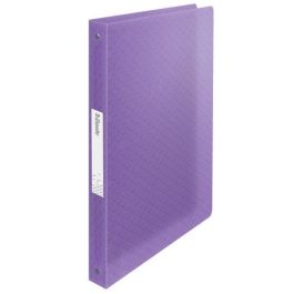 Carpeta De Anillas Esselte Colour Breeze Pp A4 4 An.Redondas 25Mm Malva 4 unidades Precio: 22.49999961. SKU: B1AP64TH5F