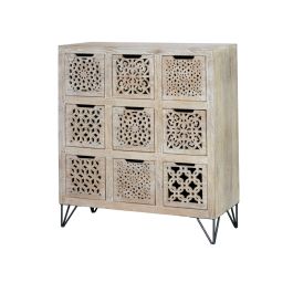 Giner y Colomer Comoda 9 Cajones Madera de Mango Blanco Envejecido Precio: 810.6879. SKU: B1EKDVZ5CX