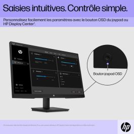 HP V24i G5 Monitor FHD de 23.8 Pulgadas (60.5 cm), Pantalla Nítida para Productividad Diaria en Oficina y Estudio, Diseño Elegante