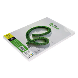 Liderpapel Papel A4 80g/m2 Liso Microperforado Paquete 500 Hojas