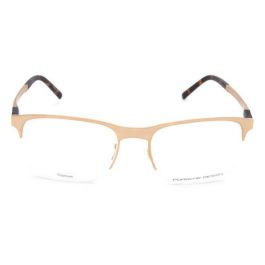 Montura de Gafas Hombre Porsche P8322-B Dorado ø 54 mm Montura de Gafas Hombre Porsche P8322-B Dorado ø 54 mm
