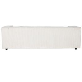 Sofa Moderno DKD Home Decor Crema 95.5 x 66.5 x 224 cm