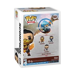 FUNKO Figura POP Mortal Kombat Scorpion Vinilo 9cm