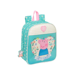 Mochila Infantil Peppa Pig Pretty flowers Amarillo Menta 22 x 27 x 10 cm Precio: 12.50000059. SKU: B1GMTCCB3S