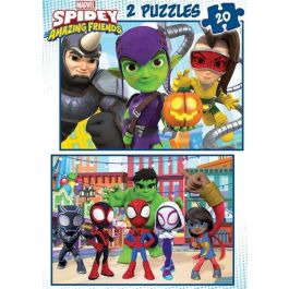 Puzzle 2x20 piezas spidey y sus increíbles amigos - modelos surtidos Puzzle 2x20 piezas spidey y sus increíbles amigos - modelos surtidos