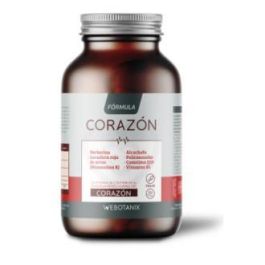 WEBOTANIX Corazón Fórmula: Berberina, Monacolina K, CoQ10, Vitamina B1 para Colesterol y Función Cardíaca - 60 Cápsulas Veganas Precio: 25.4999998. SKU: B1F9XFP5ZR