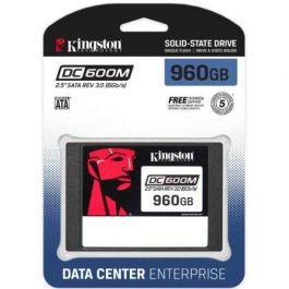 Kingston SEDC600M/960G Disco de Estado Sólido 960GB SATA III 2.5" Datacenter con PLP para Cargas Mixtas - 560/530 MB/s