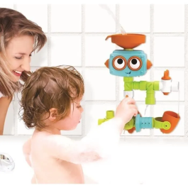 Infantino Robot Senso Baby Multiactividades para el Baño 16 Piezas +18 Meses