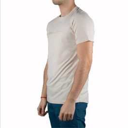 Camiseta de Manga Corta Hombre +8000 UVERO-050 Beige