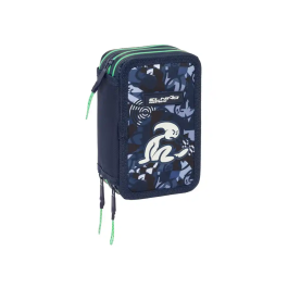 Safta Plumier Escolar Triple Cremallera 37 Piezas El Niño Navy 195x125x55 mm Precio: 29.49999965. SKU: B1J74JFDLL