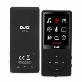 Logicom LOG3483072000081 Reproductor MP4 M800 8 GB con Bluetooth, Pantalla 2,4'', USB-C y Batería 300 mAh