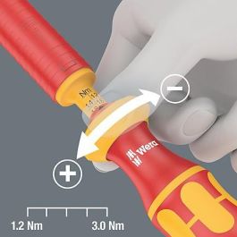 Wera 05006605001 Juego Destornilladores Kraftform Kompakt VDE 15 Torque extra slim 1 TIE, aislados, 15 piezas