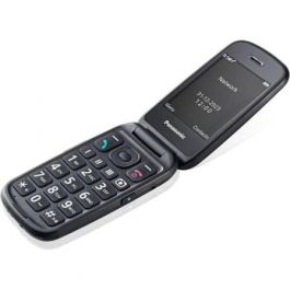 Teléfono Móvil Panasonic KX-TU550 para Personas Mayores/ Negro Teléfono Móvil Panasonic KX-TU550 para Personas Mayores/ Negro