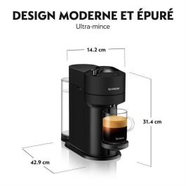 Nespresso Vertuo Next Black Mat 1,1L - Cafetera Krups YY4606FD Nespresso Vertuo Next Black Mat 1,1L - Cafetera Krups YY4606FD