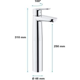 GROHE - Mezclador monomando de lavabo de sobre encimera - Tamaño XL