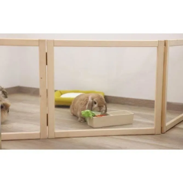 Kerbl KER4018653388693 Separación para recinto interior - Animales pequeños - Plexiglás