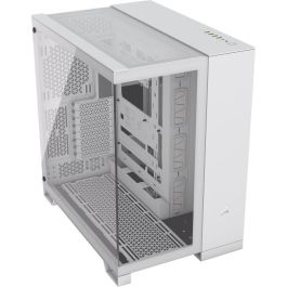 Corsair COR0840006664703 Caja PC 6500X Media Torre de Vidrio Templado con Doble Cámara - Blanco