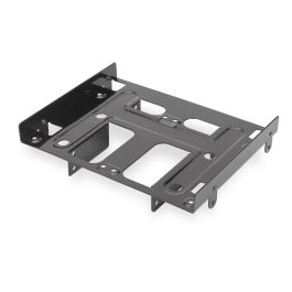 Ewent Adaptador Disco Duro 5.25 Pulgadas EW7002 para HDD/SSD 2.5 y 3.5 Pulgadas, Soporte de Montaje