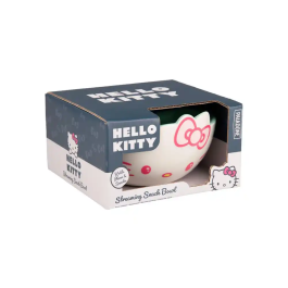 Wondee Cuenco Multifunción Hello Kitty con Soporte para Móvil para Snacks