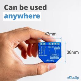 Shelly Módulo switch Wi-Fi BT Plus 1